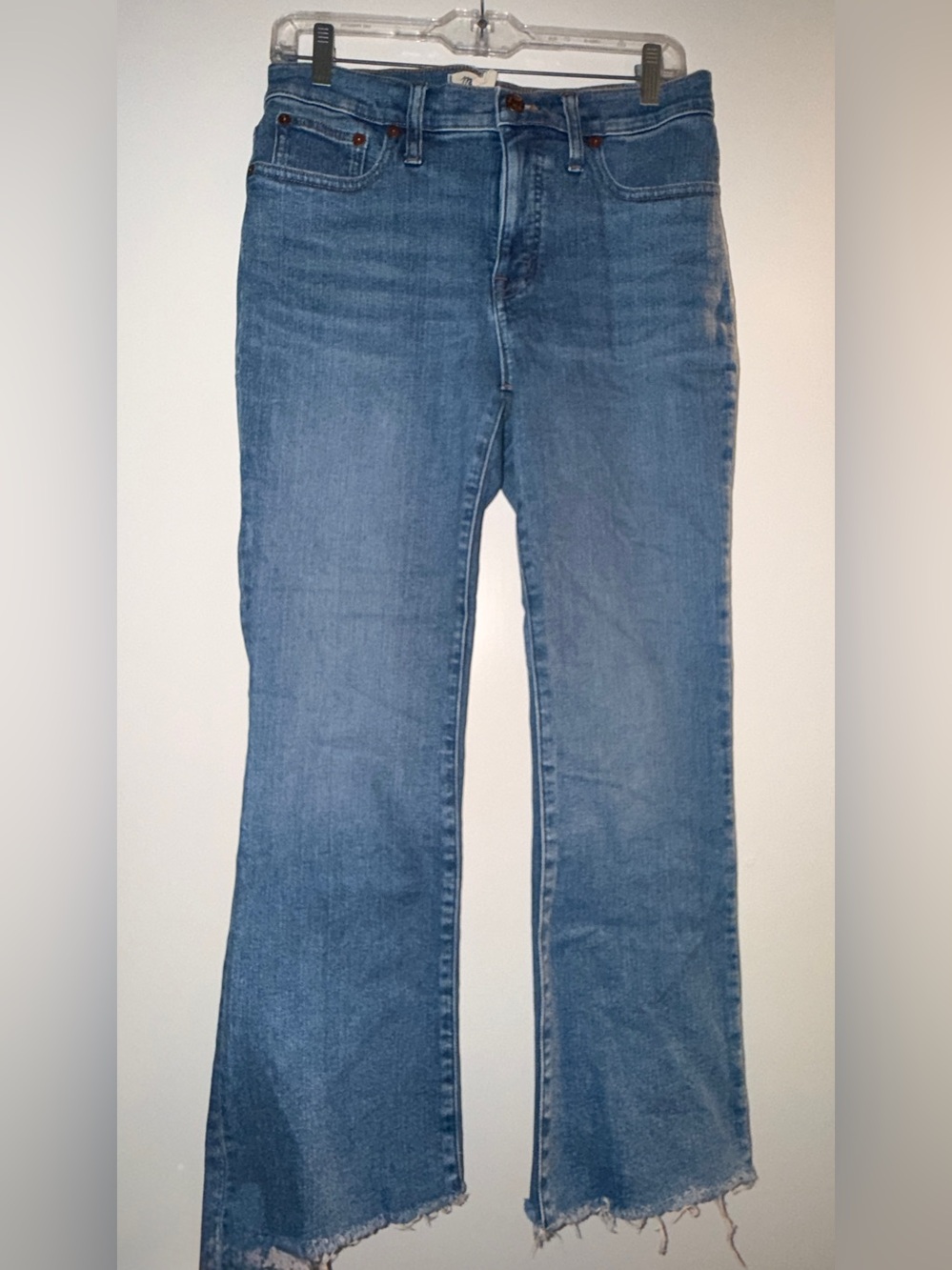 Madewell Light Blue Denim Flare Jeans
